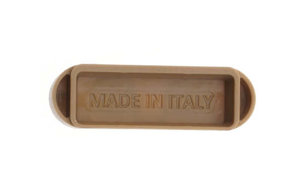 Планка зворотна STV нікель полірований 80 мм 22 мм для магнітного замка