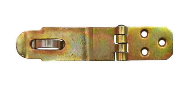 Петля Domax (ZZP 25) накладна 75x25x1,5 мм жовтий цинк універсальна