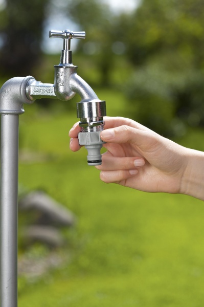 Штуцер Gardena резьбовой пластиковый 33,3 мм (1