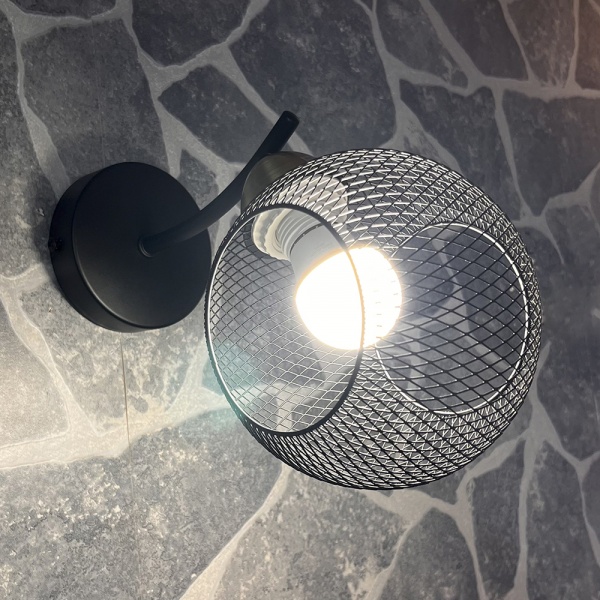 Бра Blitz 1x60 Вт E27 черный 8256-11 