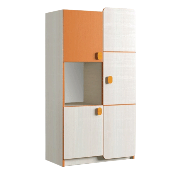 Шафа книжкова Фенікс Санта 3Д 800х400х1400 мм дуб молочний