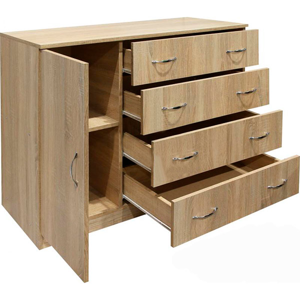 Комод Компанит 4+1Б 