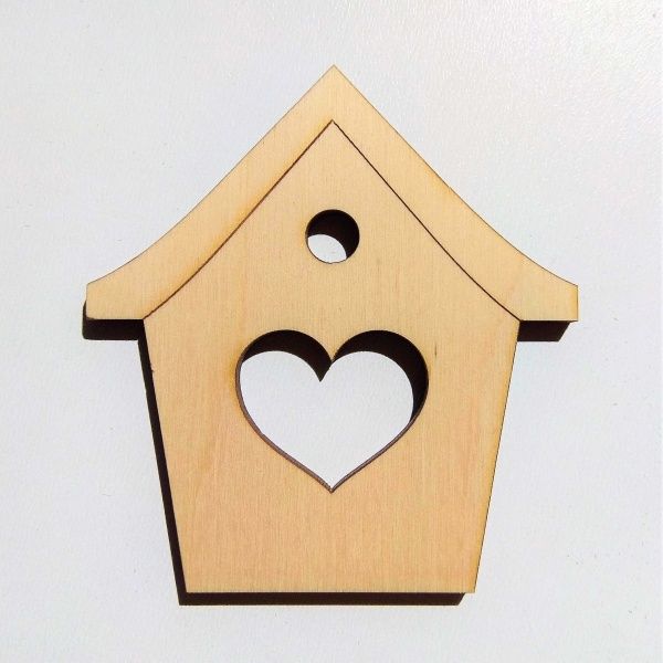 Заготовка Скворечник 4D 32 Фанера 