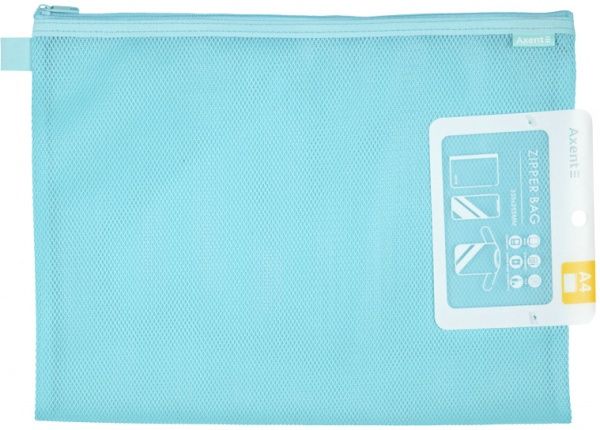 Папка-конверт Travel A4 блакитна 43668 Axent