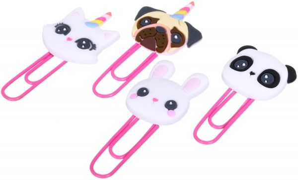 Скрепки-закладки Звери