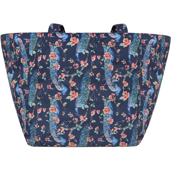 Сумка пляжна Bagland Павичі сублiмацiя 787 (00732664) мульті 