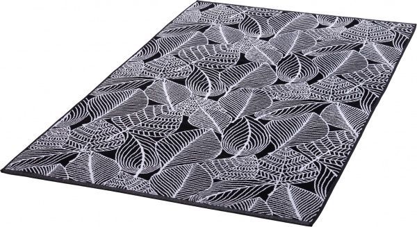 Полотенце пляжное Mundotextil Classic 86х160 см черно-белый 