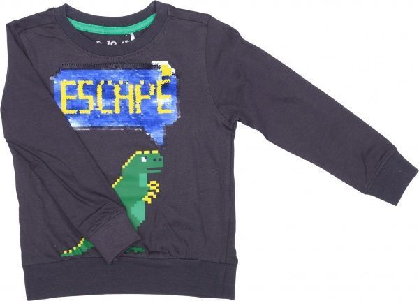 Футболка для мальчиков 5.10.15. р.98 серый меланж 