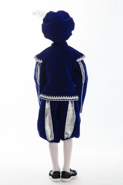 Костюм карнавальний КАРНАВАЛІЯ Принц NEW р.122-128 синій 