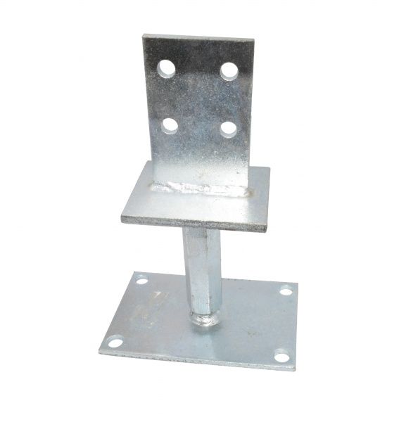 Опора колонны регулирующая Т-образная Н 120-180 мм 110x100x80 мм 6,5 мм 1 шт. 