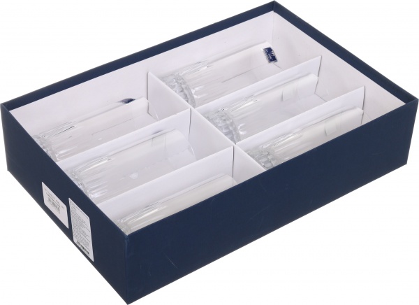 Набор стаканов высоких Contessa Elypse 340 мл 6 шт. Vema 