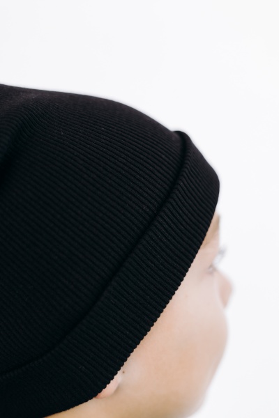 Шапка для мальчиков Obzor р.M черный 100 