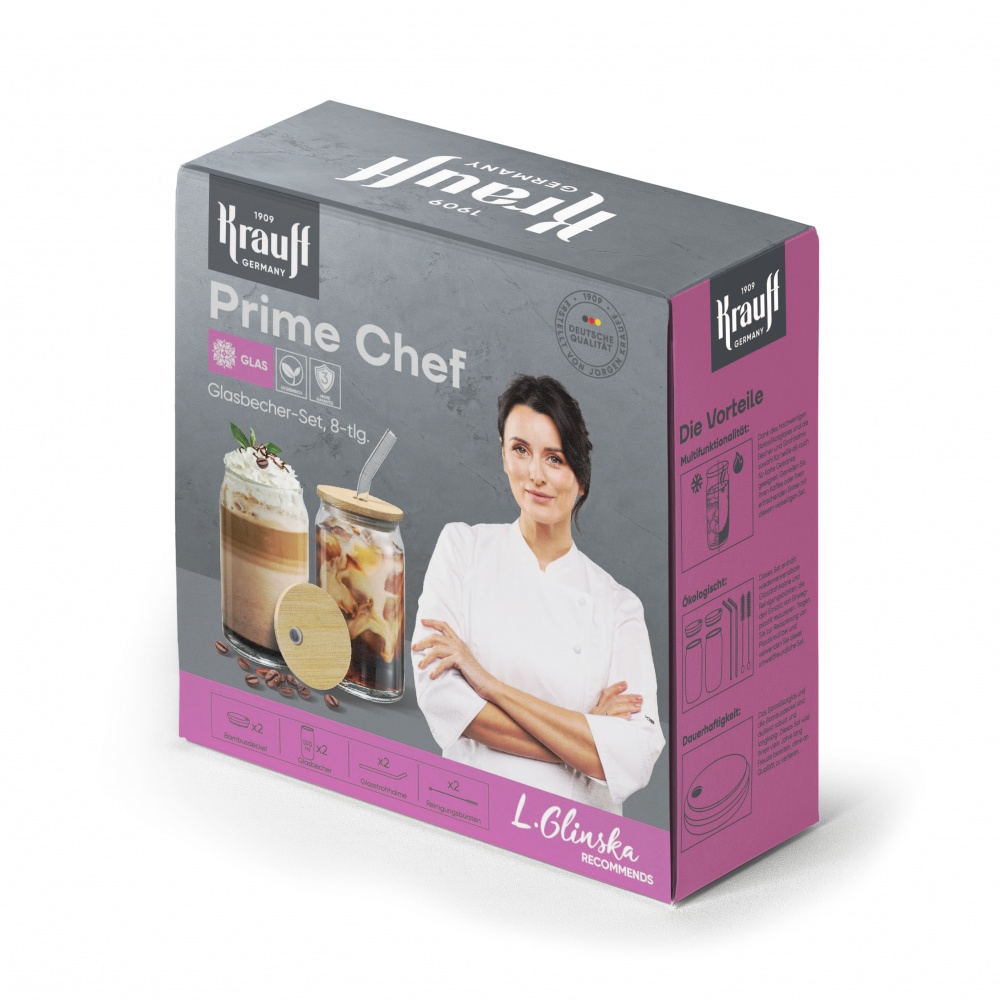 Набор стаканов Krauff для напитков с аксессуарами 29-305-192 550 мл