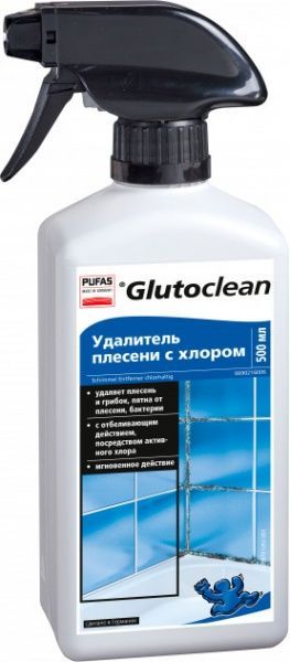Средство Glutoclean Удалитель плесени с хлором 0,5 л