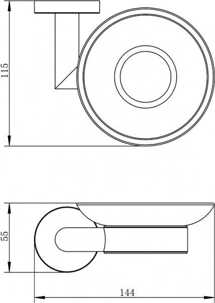 Мыльница Imprese Hranice 110100