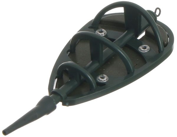 Кормушка 35 г Flat Feeder зеленая поликарбонат