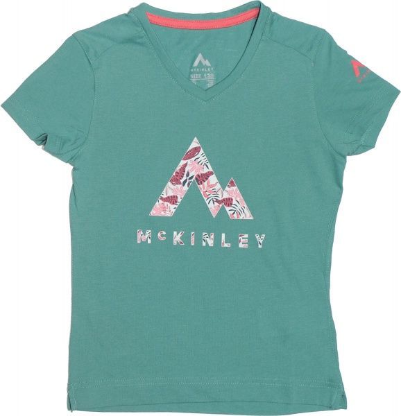 Футболка McKinley Camiseta de manga corta Zorma gls 411432-622 128 голубой