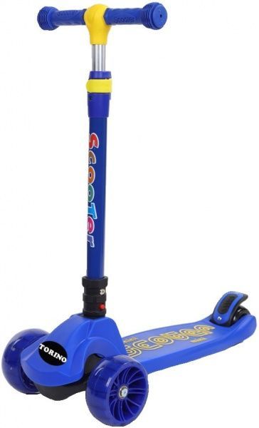 Самокат TORINO голубой TSFL-007 