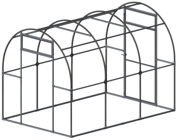 Каркас теплиці оцинкований 2,1х3х4 м