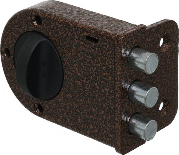 Дверний замок вхідний Аріко ЗН-3 коричневий