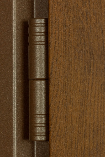 Дверь входная Булат Термо House-703 улица дуб бронзовый 2050x1200 мм левая