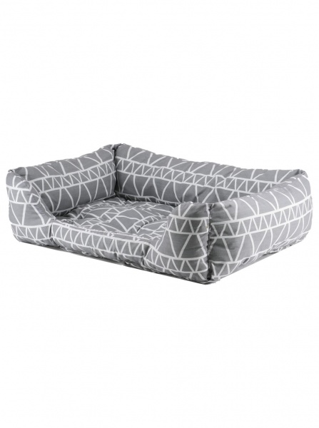 Лежак FX home Трикутник сірий 65х48 см