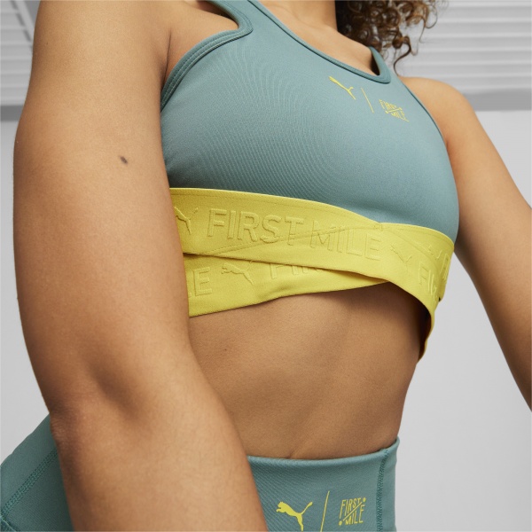 Бра Puma W FIRST MILE HIGH IMPACT BRA 52321084 р.S бірюзовий