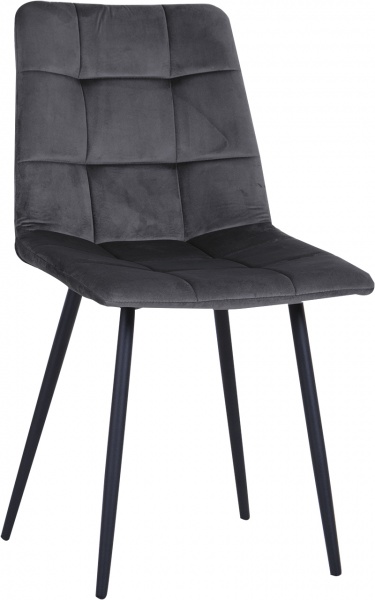 Стул обеденный Nowy Styl FORM FX BLACK (BOX-2) (CH) PUMA-04 темно-серый / черный