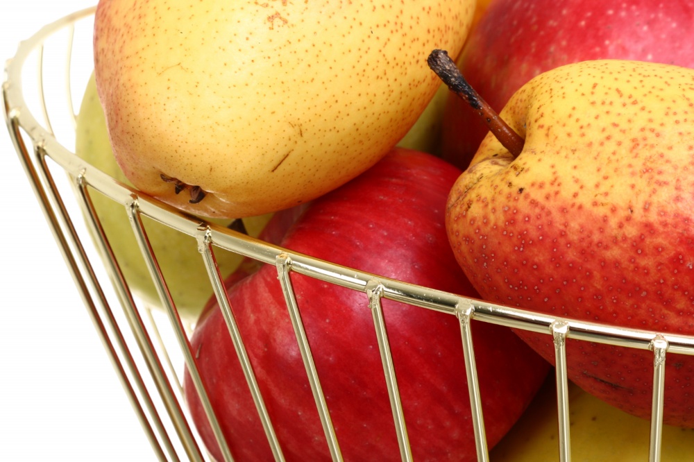 Корзинка для фруктов Flamberg Premium Aurum 25x14,5 см золотой