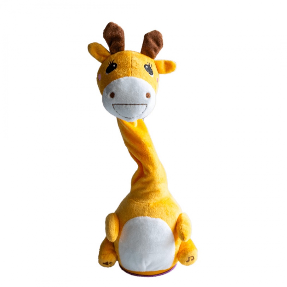 Игрушка мягкая интерактивная Ranok Creative Жираф 556107