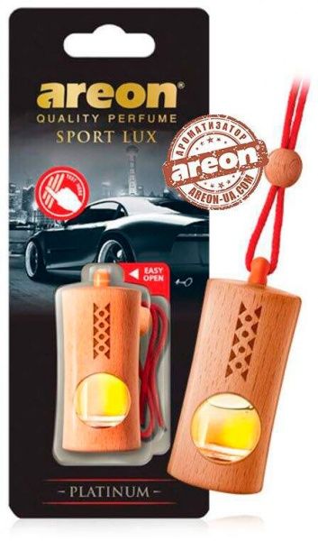 Ароматизатор підвісний АРЕОН Фреско Спорт Люкс Платина