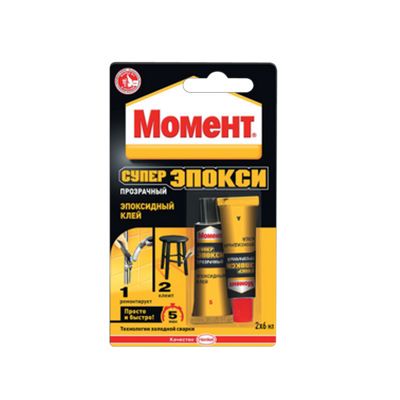 Клей епоксидний Момент Супер Епоксі 2x6 мл