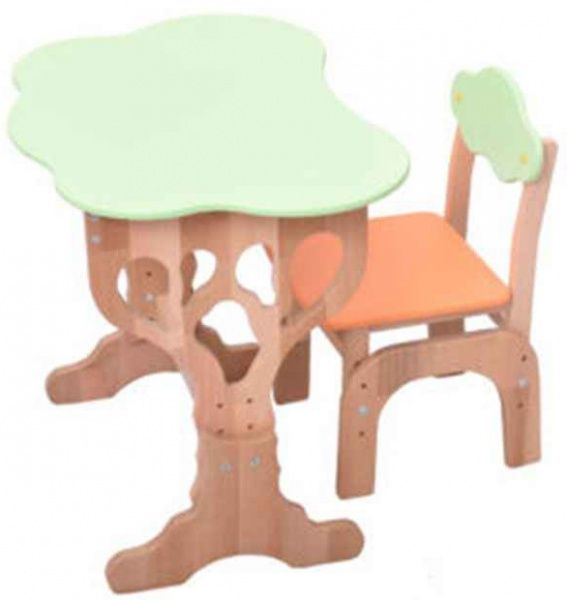 Комплект мебели детский Sweet baby Дубок Растишка с пеналом оранжевый