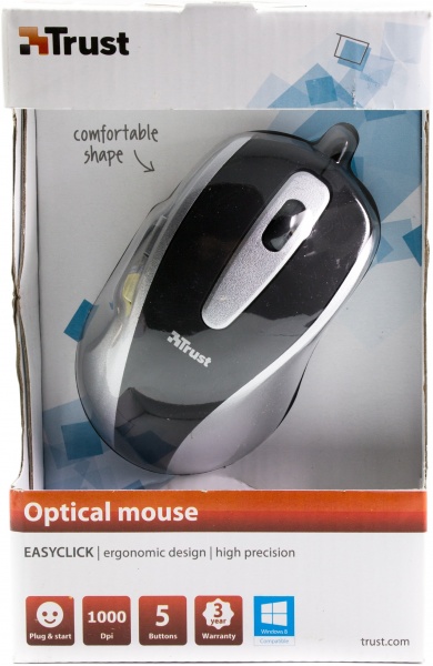 Миша Trust EasyClick Mouse (16535) black/grey  