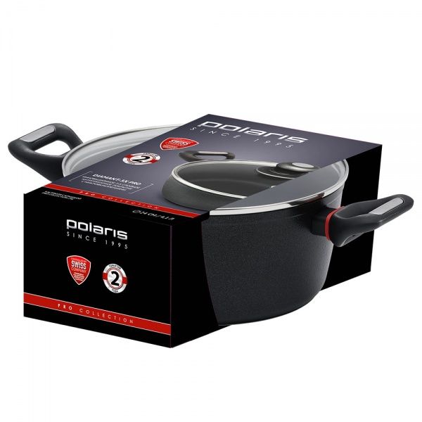 Каструля з кришкою 4,1 л PRO collection 24C Polaris
