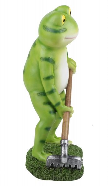 Фігурка декоративна Engard Жабка-садівник KG-31