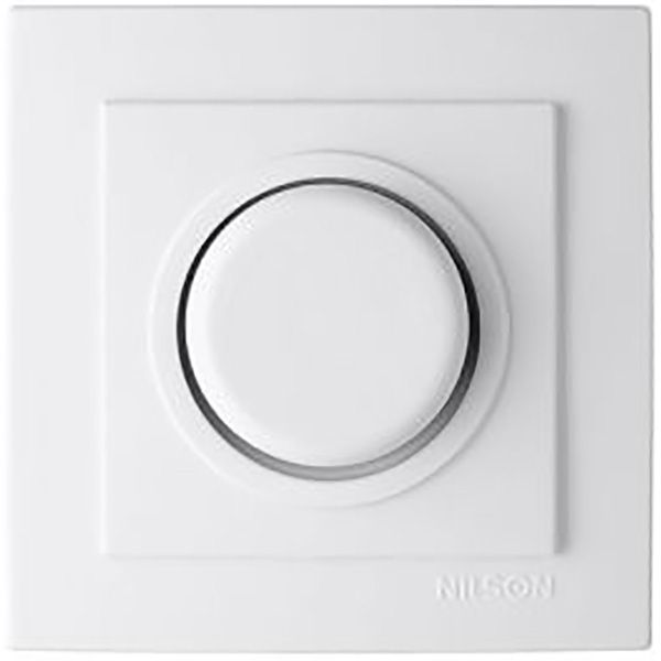 Светорегулятор поворотный Nilson Touran 1000 Вт IP20 белый (24111053)
