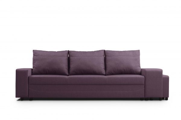 Диван прямой PRAKTICA Sofa Никос фиолетовый 2480x920x750 мм