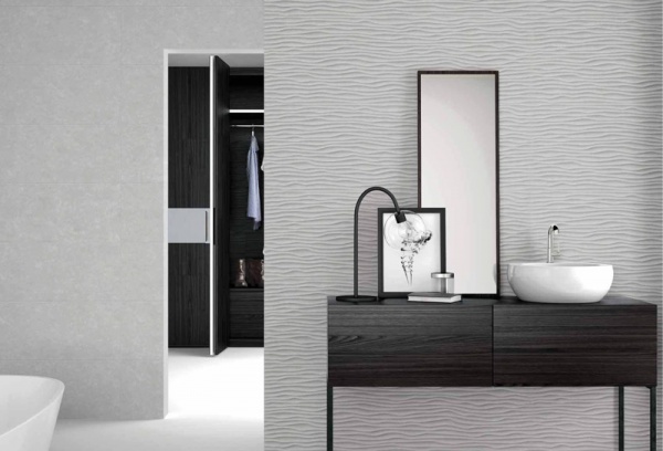 Плитка Emigres Микроцементо Купер Бланко 30х90 