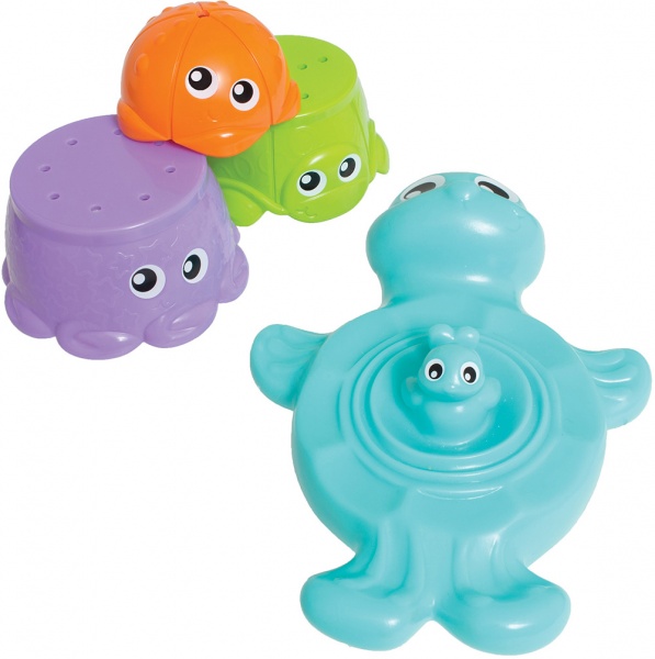 Іграшка для ванни Playgro Черепашка з друзями 15410