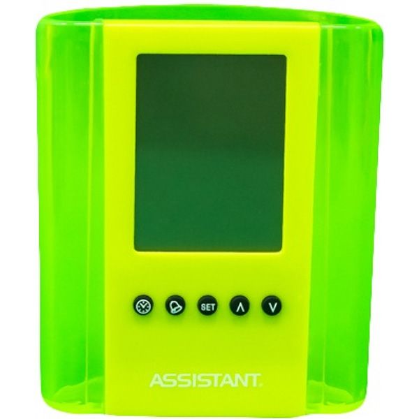 Стакан-годинник AH-1050 yellow Assistant