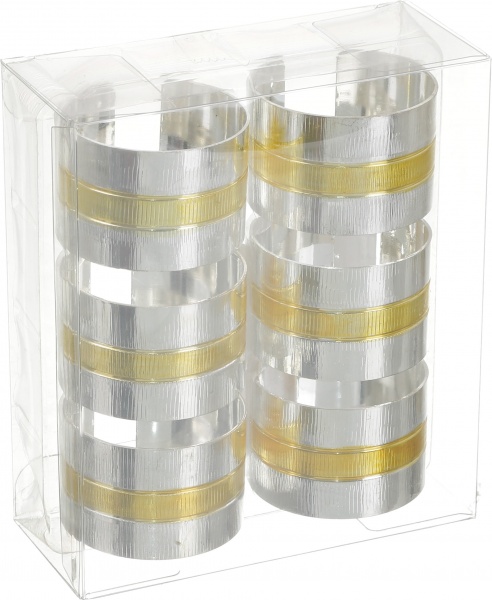 Набор колец для салфеток Classic 13х11х4,8 см, 6 шт