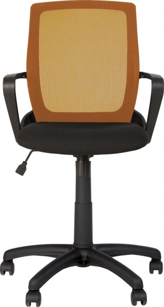 Крісло Nowy Styl FLY GTP BLACK (CH) OH/9 C-11 помаранчевий 