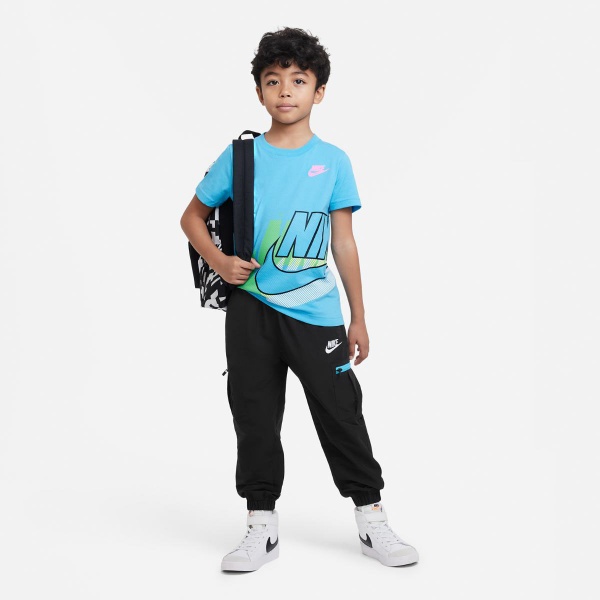 Футболка Nike FUTURA SIDEWINDER SS TEE 86K546-F85 р.4 блакитний