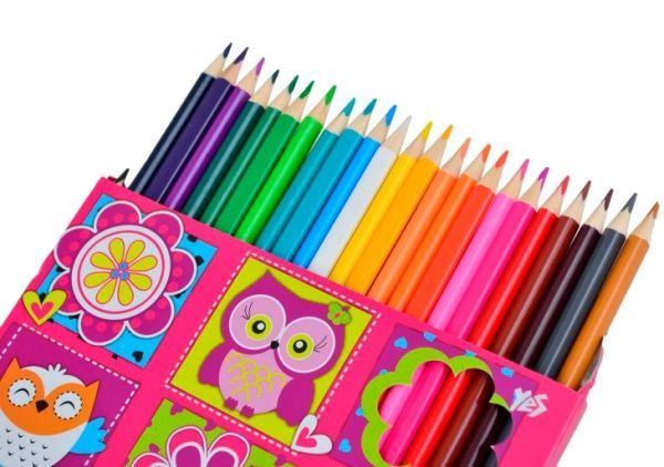 Олівці кольорові Owl 290350 24 шт. YES