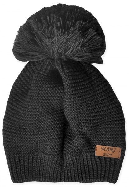 Шапка детская р.48-50 черный 804 