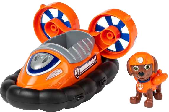Фигурка Spin Master Paw Patrol Щенячий патруль базовый спасательный автомобиль с водителем Зума 