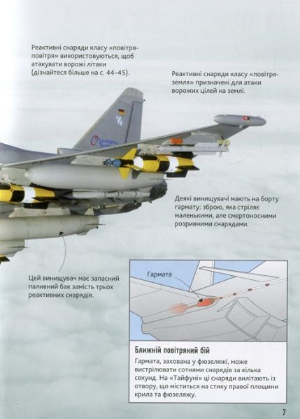 Книга Генри Брук «Бойові літаки» 978-966-948-174-0