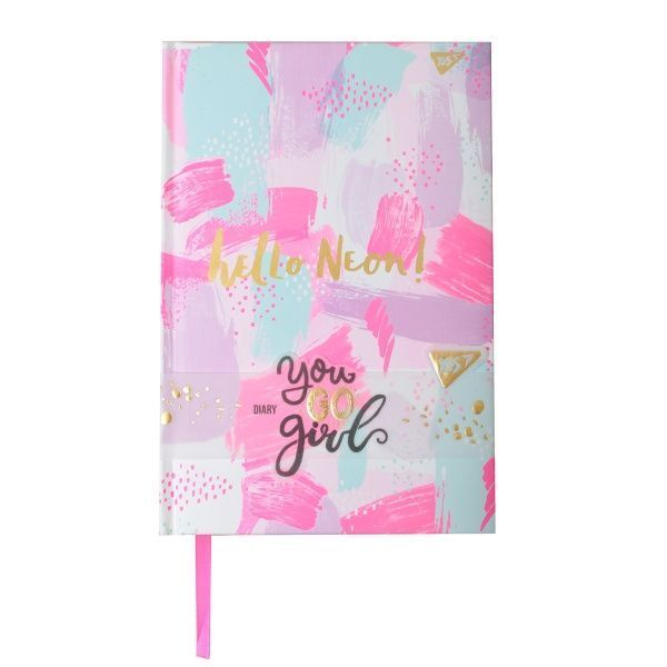 Блокнот-мотиватор Hello Neon серии You GO girl 14х21 см 151575 YES