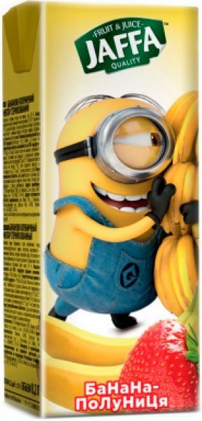 Нектар Jaffa бананово-полуничний Посіпака